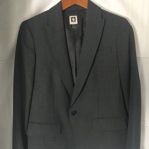 Anne Klein One Button  Blend Blazer